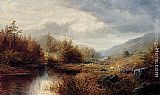 On The Derwent, Derbyshire by William Mellor